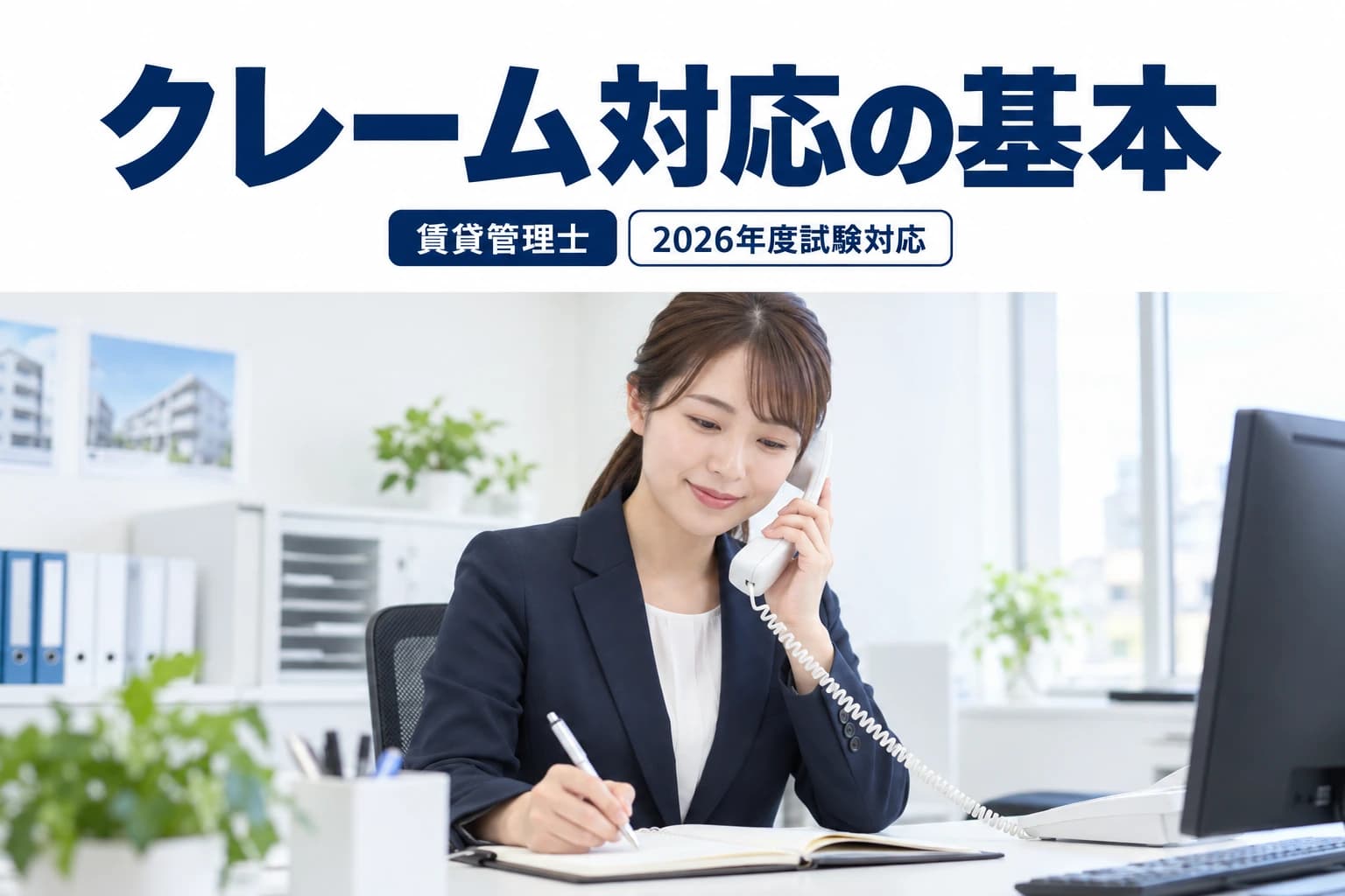 苦情・クレーム対応を学ぶためのイメージ画像