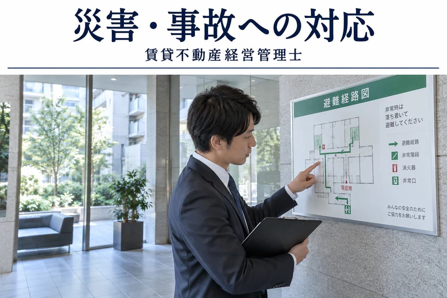 災害・事故への対応の解説記事カバー(写真調イメージ)