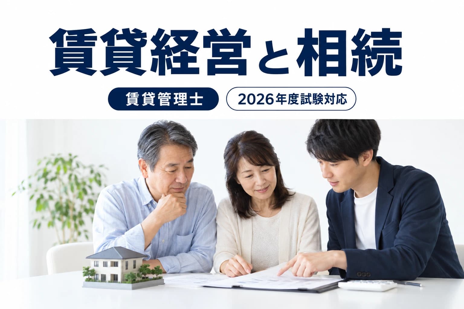 相続・贈与と賃貸経営を学ぶためのイメージ画像