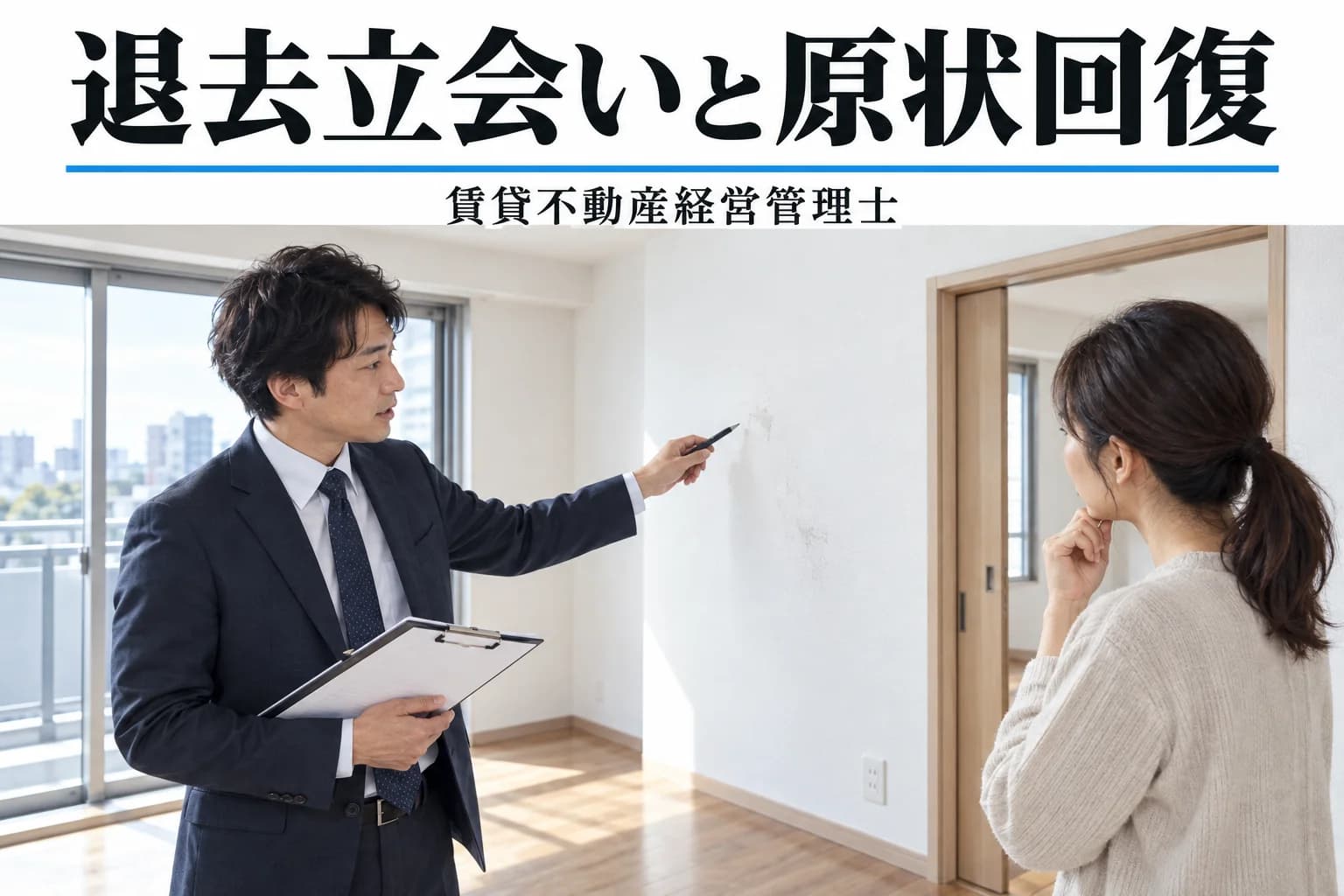退去立会いを学ぶ記事のカバー(写真調イメージ)