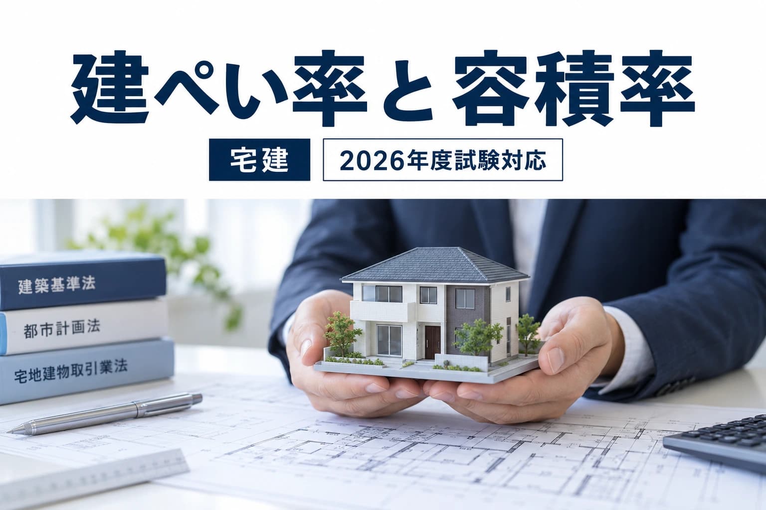 建ぺい率・容積率を学ぶためのイメージ画像