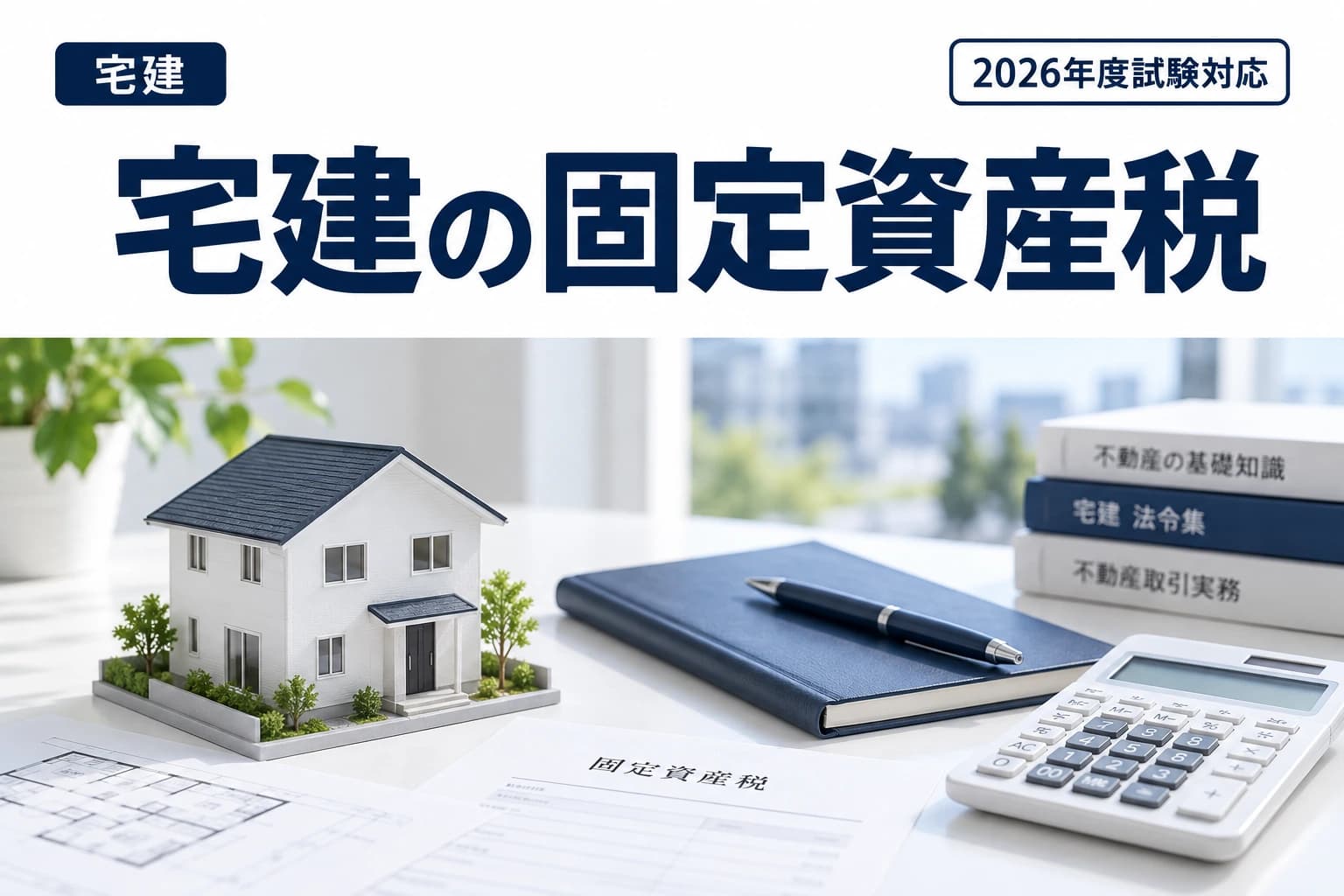 固定資産税を学ぶためのイメージ画像
