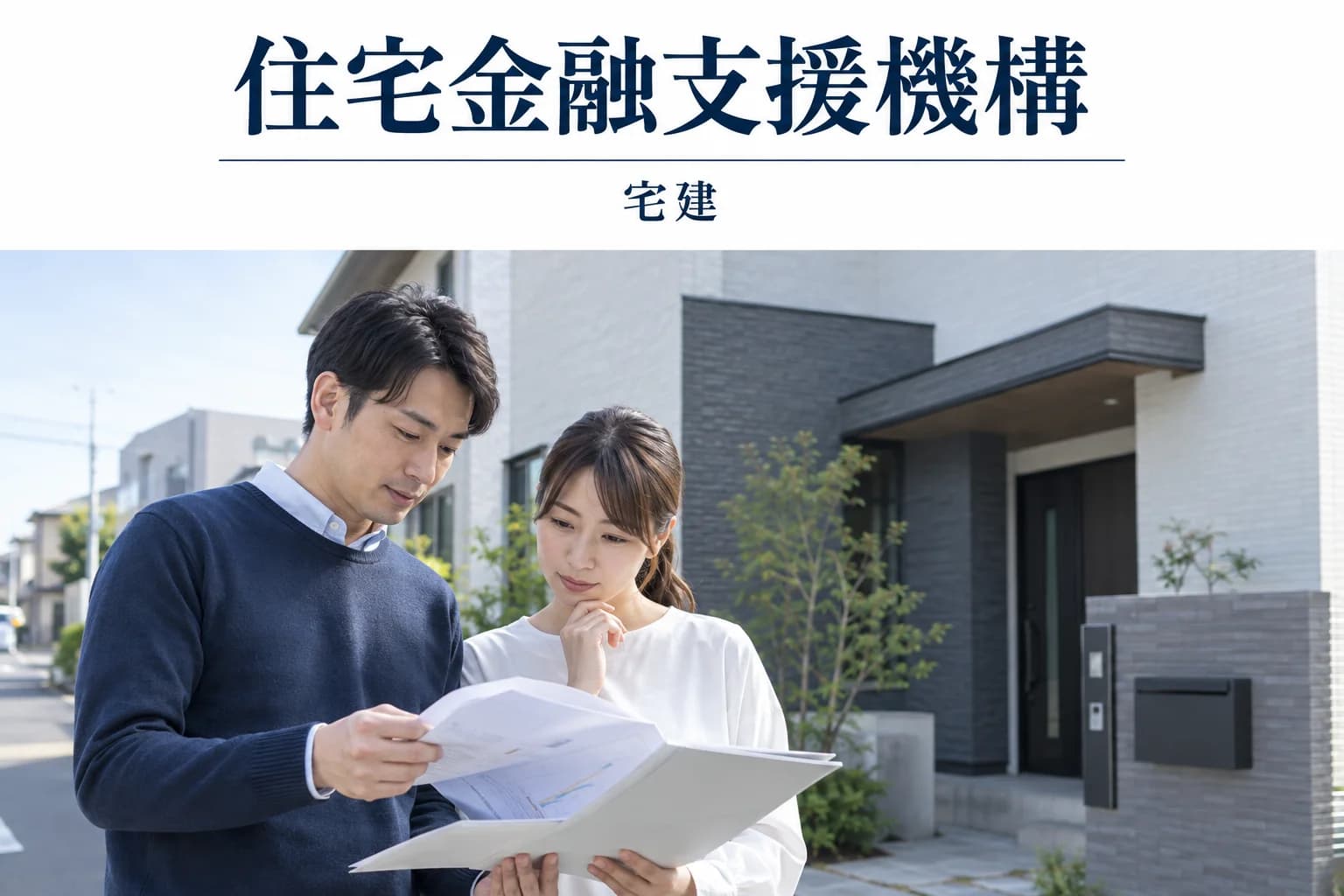 住宅金融支援機構の解説記事カバー(写真調イメージ)